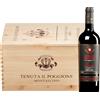 Il Poggione | Toscana Brunello di Montalcino Vigna Paganelli Riserva DOCG 2019 6 bottiglie in cassetta di legno 4,5 l