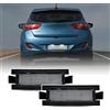 njssjd Luce Targa a LED Compatibile con H.yundai i30 GD 2013-2016, Kia Ceed PRO Cee'd GT 2013-2018 Luci Targa Bianca allo Xeno