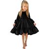 Generic Abito da Bambina Elegante Vestito Bambina Luccichio con Carino Stampa Farfalla Lunghe Look Raffinato Abito Vestito Invernale in Maglia per Bambine di 2-15 Anni Occasioni Speciali Abito Glamour