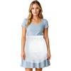 Aspire Grembiule pizzo donna con tasca, Grembiule da cucina in cotone per cucinare, Grembiule da cameriera