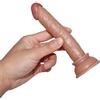 WARFVXIA Fallo Anal Dildo Realistico Materiale in Silicone Morbido con Ventosa Potente Spina Anale Piccola e Bella Una Varietà di Colori per la Tua Scelta Giocattoli Sessuali(Brown)
