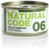 Natural Code Cat Adult 06 Pollo e Verdure 85 g