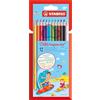 STABILOaquacolor - Matita colorata acquarellabile - Astuccio da 12 - Colori assortiti