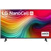 Lg Smart TV 50" 4K UHD Sistema WebOS a5 Gen7 HDR10 Classe G Wi-Fi 50NANO81T3A