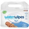 Waterwipes - Salviette Neonato Biodegradabili Delicate Confezione 4x60 Pezzi