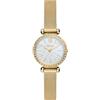 Fossil Orologio Analogico al Quarzo Donna con Cinturino in Acciaio Inossidabile BQ3898