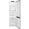 Smeg Frigorifero Combinato No Frost Incasso A++ 275 litri