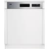 Beko BDSN26430X - Lavastoviglie con Cruscotto Inox Anti-impronta 60 cm 14 Coperti Classe D