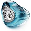 SWAROVSKI ANELLO COCKTAIL DULCIS, TAGLIO CUORE BLU, 58