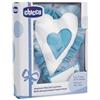 Chicco Fiocco Nascita Ricamato Azzurro