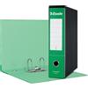 ESSELTE REGISTRATORE ESSELTE ESSENTIALS G75 F.TO PROTOCOLLO 23X33 CM DORSO 8 CM VERDE 390775180