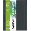 CANSON ART BOOK GRADUATE DESSIN 160 GR GRANA LEGGERA 27,9X35,6 CM 52 FF CANSON C31000L040