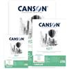 CANSON BLOCCO COLLATO 1557 GRANA LEGGERA 180 GR A4 21X29,7 CM 30FF CANSON C204127414