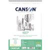 CANSON BLOCCO SPIRALATO 1557 GRANA LEGGERA 120 GR A5 15X21 CM 50FF CANSON C31412A000
