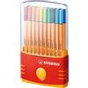 STABILO PENNE FINELINER STABILO POINT 88 PUNTA 0,4 MM COLORPARADE 20 PZ 8820-03