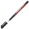 edding 141 F - Penna permanente per scrivere su vetro, plastica, pellicole e superfici lisce, ad asciugatura rapida, resistente all'acqua e alle sbavature