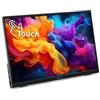 Atlantis Land Atlantis A05-P156AT1 Monitor Portatile 15,6 IPS 60Hz Full HD 16ms Touch Multimediale HDMI/2*USB-C