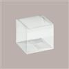 LUCGEL 20 Pz Scatola Automontante Trasparente per Confezionamento Regali e Alimenti 8x8x8 cm
