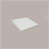 LUCGEL SRL 20 Pz Fondo Rialzato Pelle Bianco per Scatola Trasparente Automontante 15x15 cm
