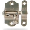 Amig - Catenaccio Porta - Modello 720 - Ottone - 25 mm - Include Viti - Ideale per Porte e Finestre - Finitura: Cromato Opaco
