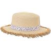 Sterntaler Cappello di Paglia con Frange Bambini, Sabbia, 53 Unisex-Bimbi