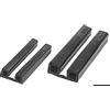 Tessilmare Profilo Parabordo per Scafi con Giunzione Scatolata Nero 44 x 18 mm