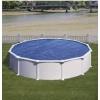 Gre COPERTURA ESTIVA ISOTERMICA PREMIUM 400 GR PER PISCINE TONDE 360 cm