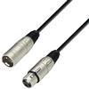 Adam Hall cables 3 STAR MMF 0050 - Cavo microfono XLR femmina a XLR maschio, 0,5 m