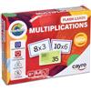 Cayro - Moltiplicazioni Di Carte In Flash - Gioco Di Moltiplicazioni Con Carte - Tabelline Da 1 A 10 - Impara Divertendosi - Gioco Matematico