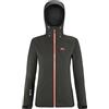 Millet - Grands Montents II GTX JKT W - Giacca Hardshell Donna - Membrana Gore-Tex Impermeabile - Avvicinamento, Hiking, Trekking, Tutti i giorni - Grigio