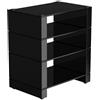 Blok Stax 2G, Mobile Rack Hi-Fi Componibile in legno o vetro