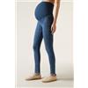 Calzedonia Leggings Premaman In Jeans Blu