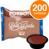 Caffè Borbone 200 Capsule Caffè Borbone Miscela Blu Don Carlo Corposo Compatibile Lavazza