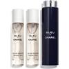 CHANEL Bleu De Chanel Twist And Spray Flacone Ricaricabile - Eau De Toilette 60 ML (3 X 20 ML)