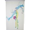 Blindecor W-J-44356-Tenda a Pacchetto in Voile translucido Stampa Digitale, 110 x 180 cm