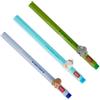 LEGAMI Penna gel - Lovely Friends, animale decorativo, rimovibile e combinabile, previene rotoli, punta fine 0,5 mm, set da 3 bradipo lama e koala (set da 3 pezzi FLUFFY)
