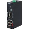 Dahua HS4408-4ET-96 Switch PoE industriale L2 a 4 porte - Dahua