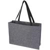 Tote bag grande con soffietto in feltro riciclato certificato GRS Felta - 20L personalizzate o neutre
