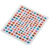 SABRINA AZZI Sabrina Art Deco Stencil Cuadritos Colours (784), Standard, Singolo