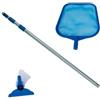 Intex Kit Pulizia Piscina Fuoriterra Manico Telescopico 239 cm Retino 28002 di Intex