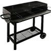 Fraschetti Barbecue A Carbone El Gaucho Colorado 2 griglie di Fraschetti