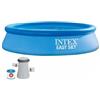 Intex Piscina Easy Rotonda 305x61 Con Pompa di Intex