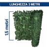 Fraschetti Siepe Sintetica Artificiale Edera Foglia Lauro 3 X 1,5 Mt 421492 di Fraschetti