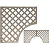Fraschetti Pannello Patio In Legno Pannelli Semiarco Cm.90x90 di Fraschetti