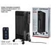 General Trade Radiatore ad olio 7 elementi 1500w con telecomando di General Trade