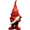 Blogo design gnomo rosso in poliresina h.12 cm - Lucky red