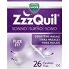 ZzzQuil Cerottini Nasali per il Sonno - 26 pezzi