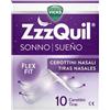 ZzzQuil Cerottini Nasali per il Sonno - 10 pezzi