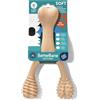 BetterBone - Giocattolo per cani da masticare - Large Soft Classic - Veggie - Masticare osso da masticare per cani in nylon e senza OGM a base di cellulosa, giocattolo da masticare morbido sapore