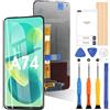 ARSSLY LCD Schermo per Oppo A74 5G / A54 5G / A93 5G CPH2197 CPH2263 6,5 LCD Display Sostituzione Schermo Touchscreen Digitazer Assembly con Riparazione Kit (Nero, Non per la Versione 4G)